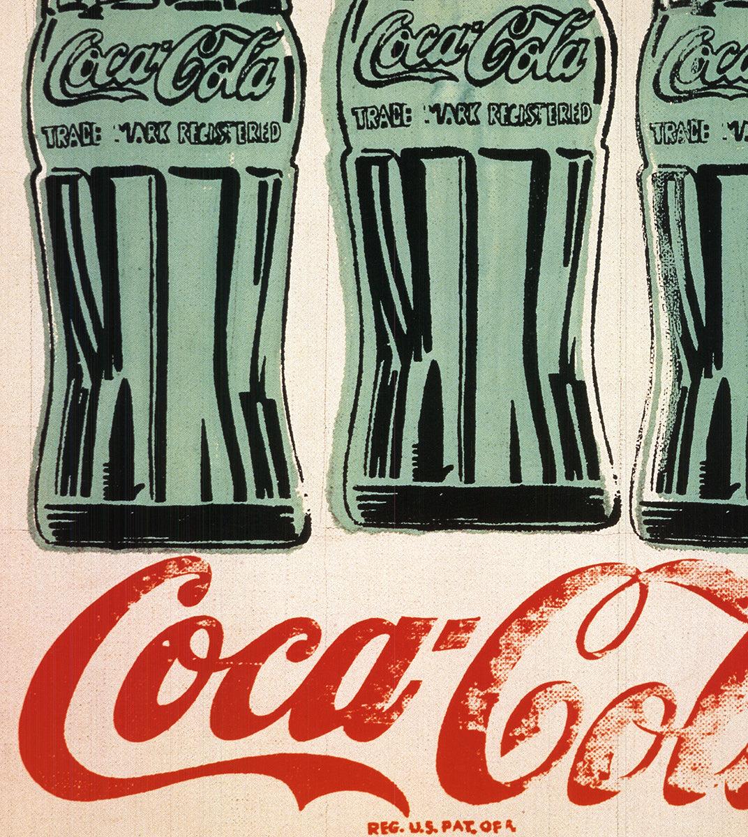 Andy Warhol 'Three Coke Bottles' 1998- Poster For Sale 3