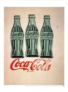 Andy Warhol 'Three Coke Bottles'