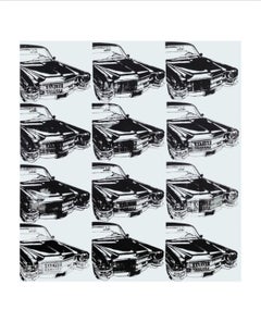 Andy Warhol, Twelve Cars, 1962