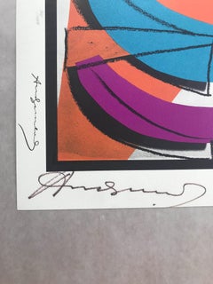 Andy Warhol, U.N. Stamp II.185; 1979; Offset lithograph on Rives paper