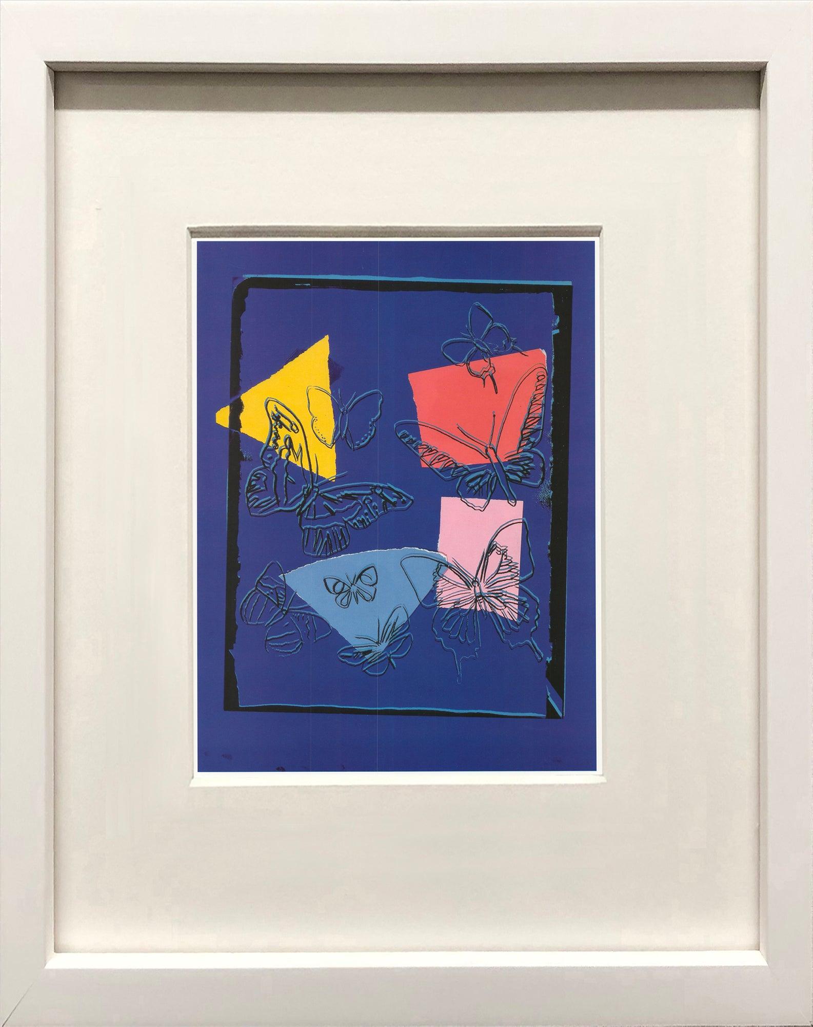 Andy Warhol "Verschwindende Tiere: Schmetterlinge
1991