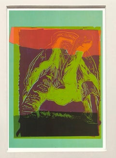 Andy Warhol, “Vanishing Animals: Galapagos Tortoise”, 1991, Pop Art d’epoca