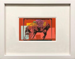 Andy Warhol 'Vanishing Animals: Giant Chaco Peccary' 1991 Vintage Pop Art