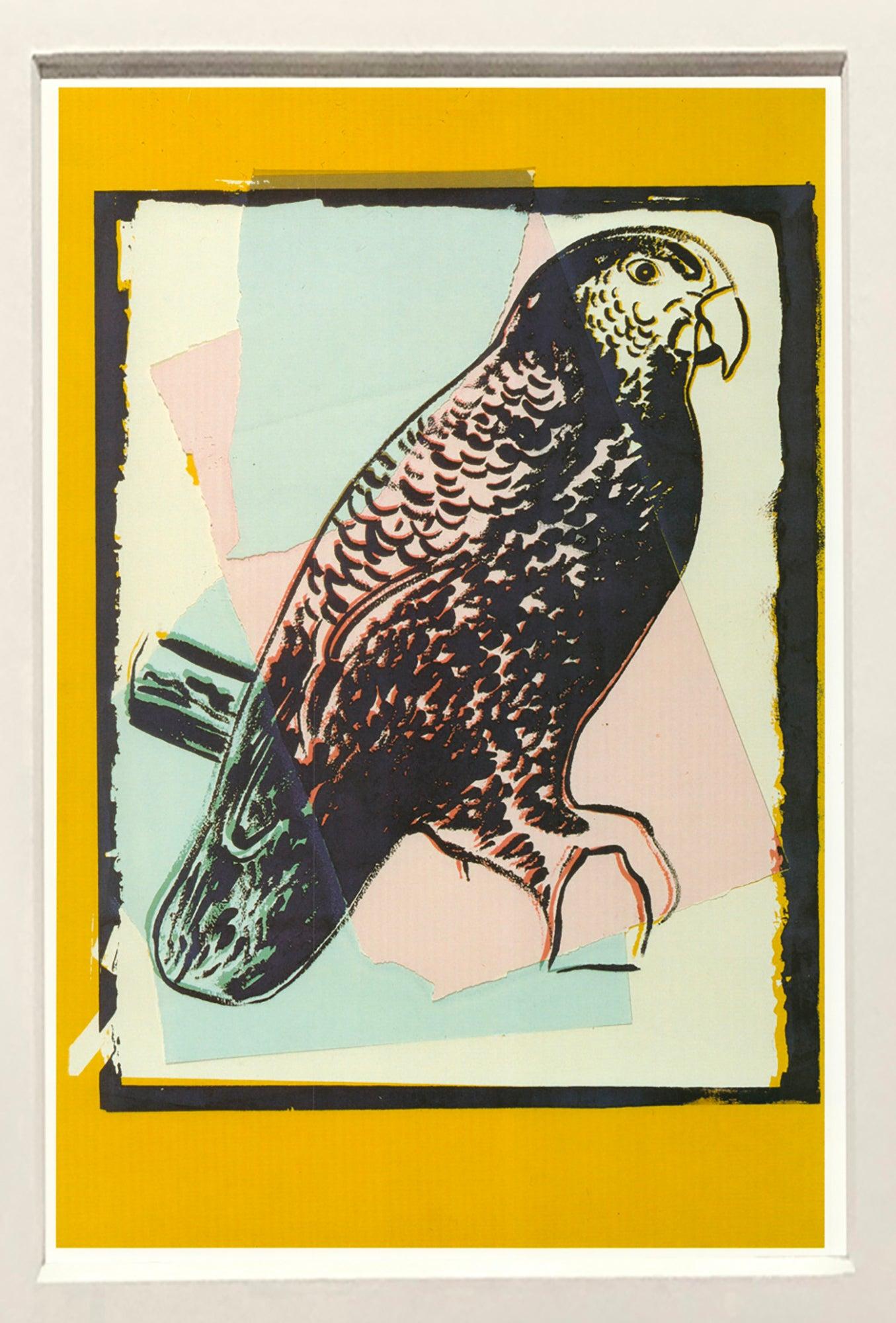 Andy Warhol 'Animales que desaparecen: Loro puertorriqueño