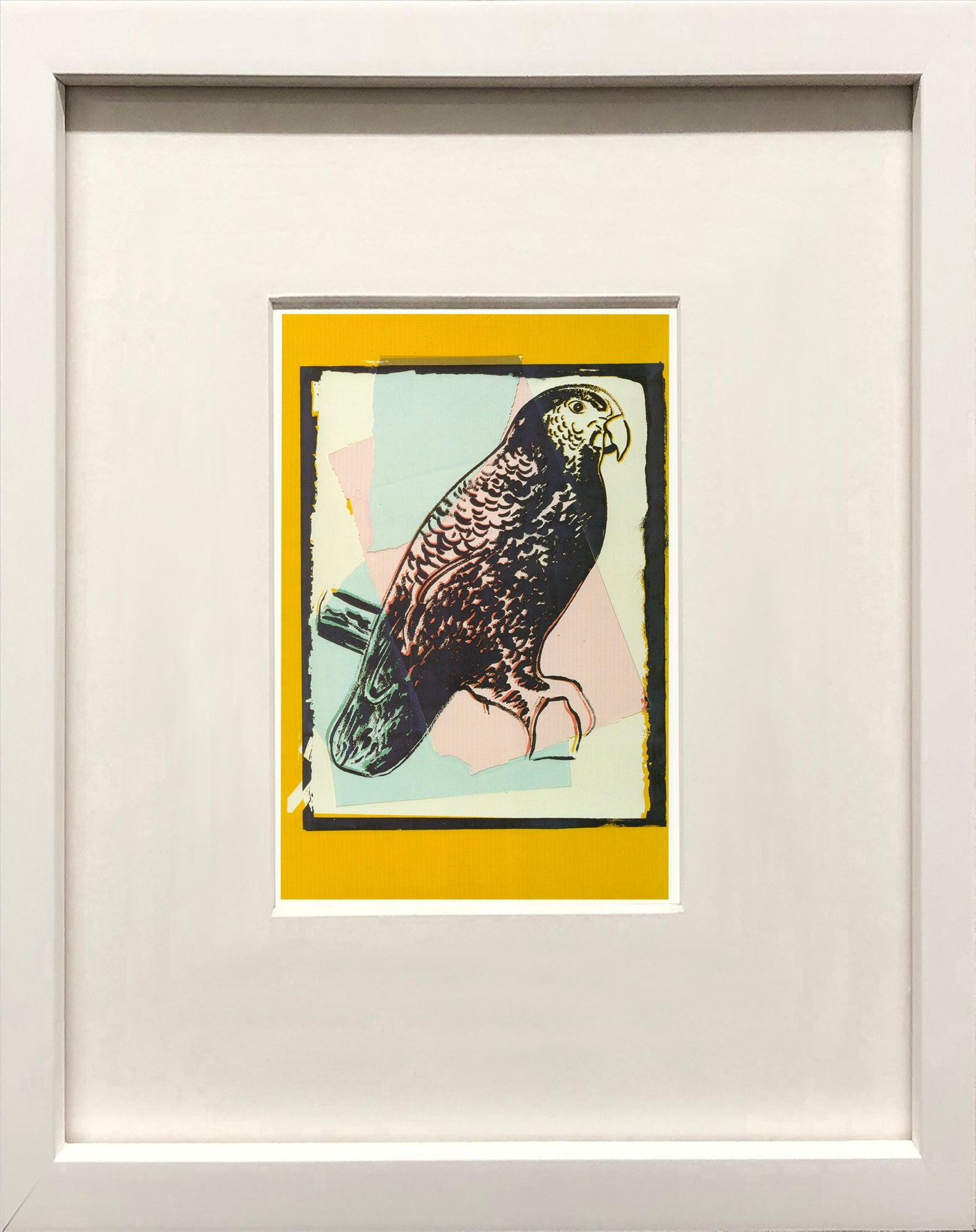 Andy Warhol 'Vanishing Animals: Puerto Rican Parrot' 1991 Vintage Pop Art
