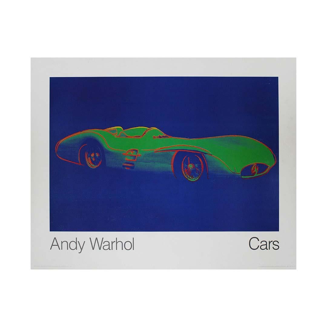 Andy Warhol's 1988 Cars series - Mercedes Benz W 196 R Stromlinie - Pop Art 3