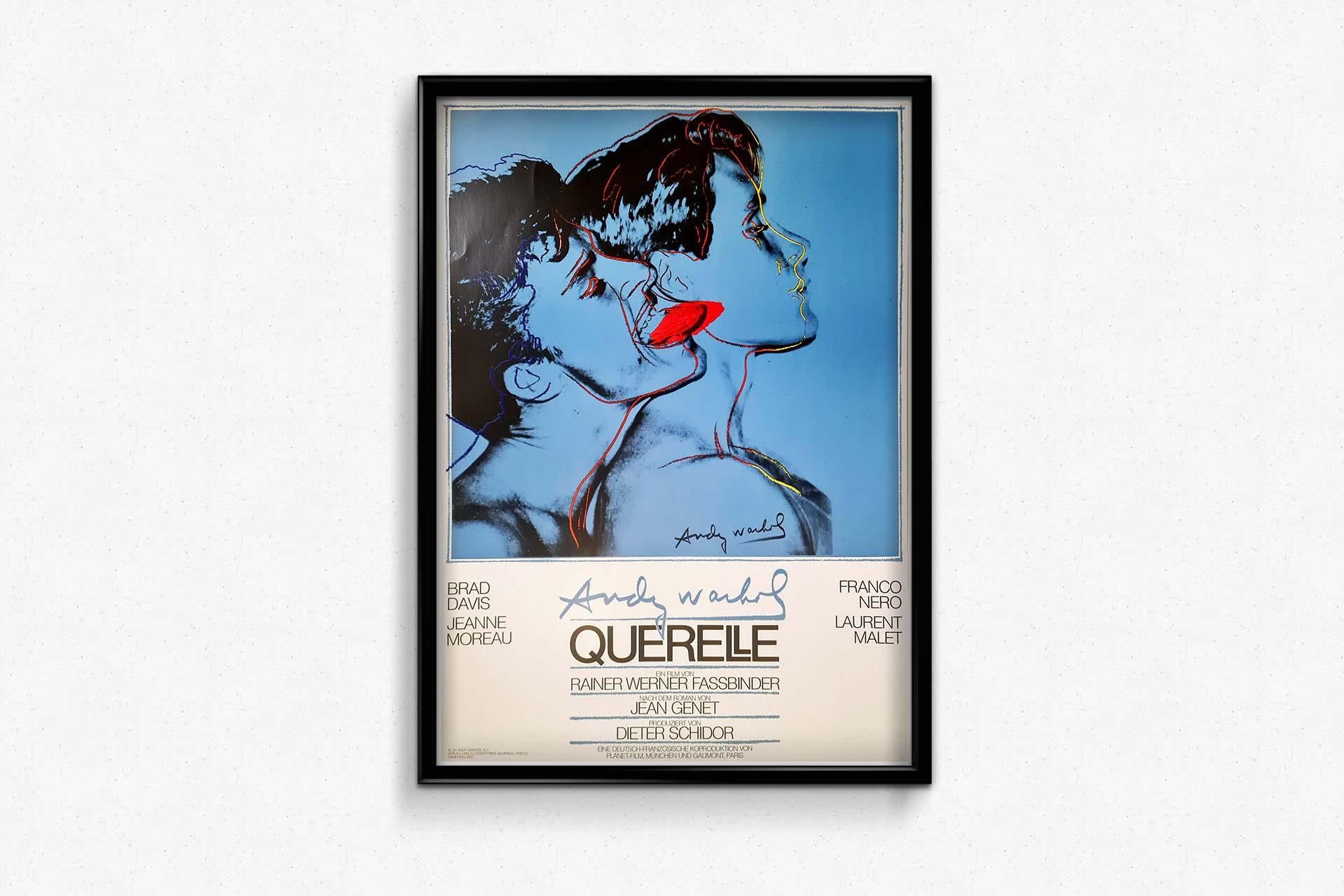 Andy Warhol's original poster for the 1982 film 