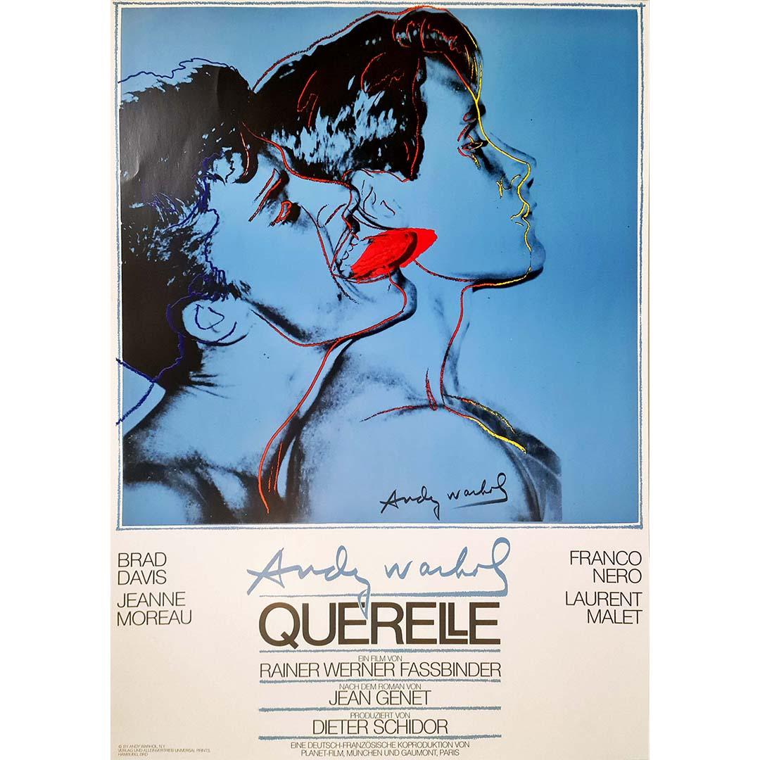 Das Originalplakat von Andy Warhol für den Film "Querelle" aus dem Jahr 1982 ist eine faszinierende Verschmelzung zweier künstlerischer Welten: Kino und Popkultur. Der Film des deutschen Regisseurs Rainer Werner Fassbinder basiert auf dem