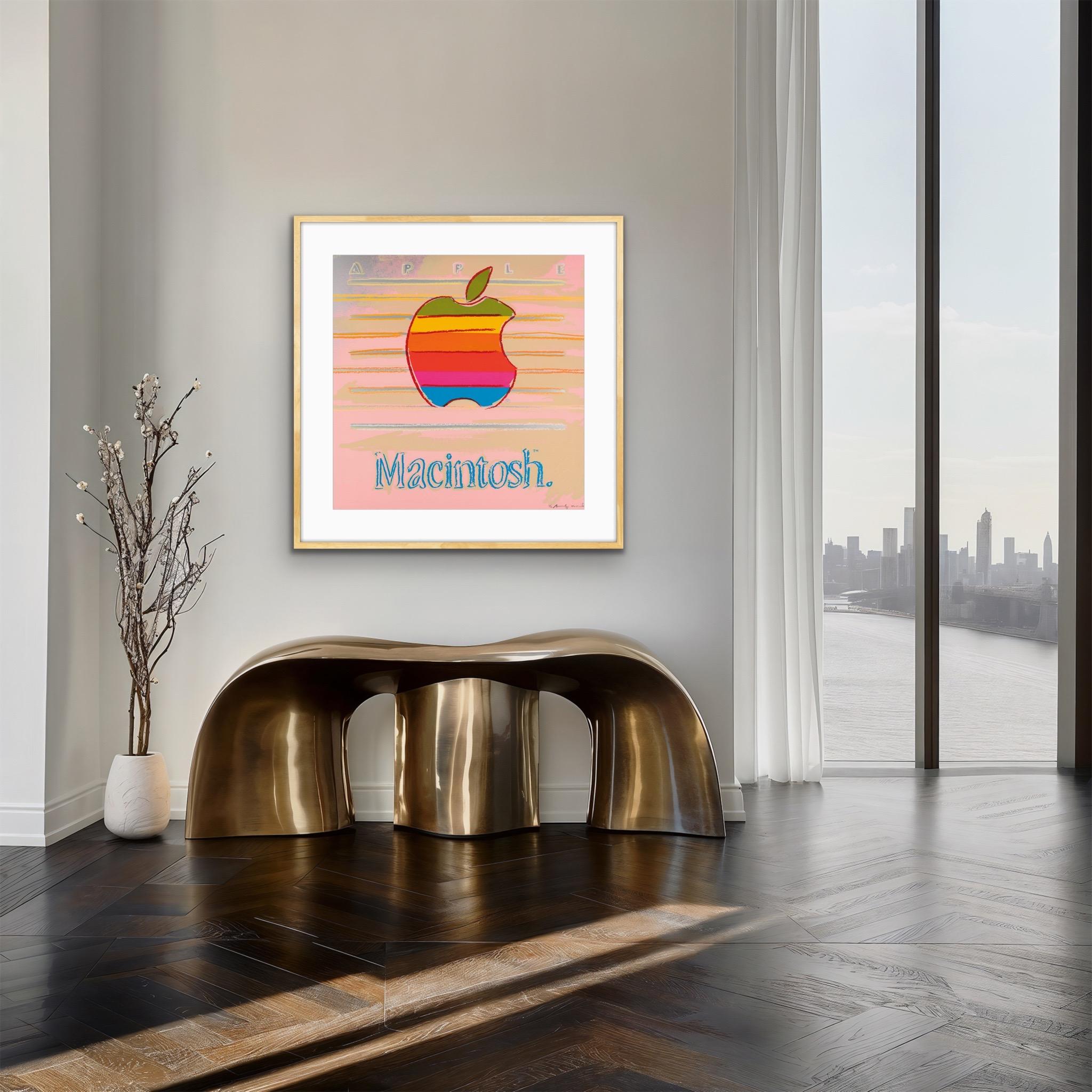 APPLE (F&S II 359) 1985 ADS PORTFOLIO Macintosh Screenprint EXCELLENT CONDITION! - Print by Andy Warhol