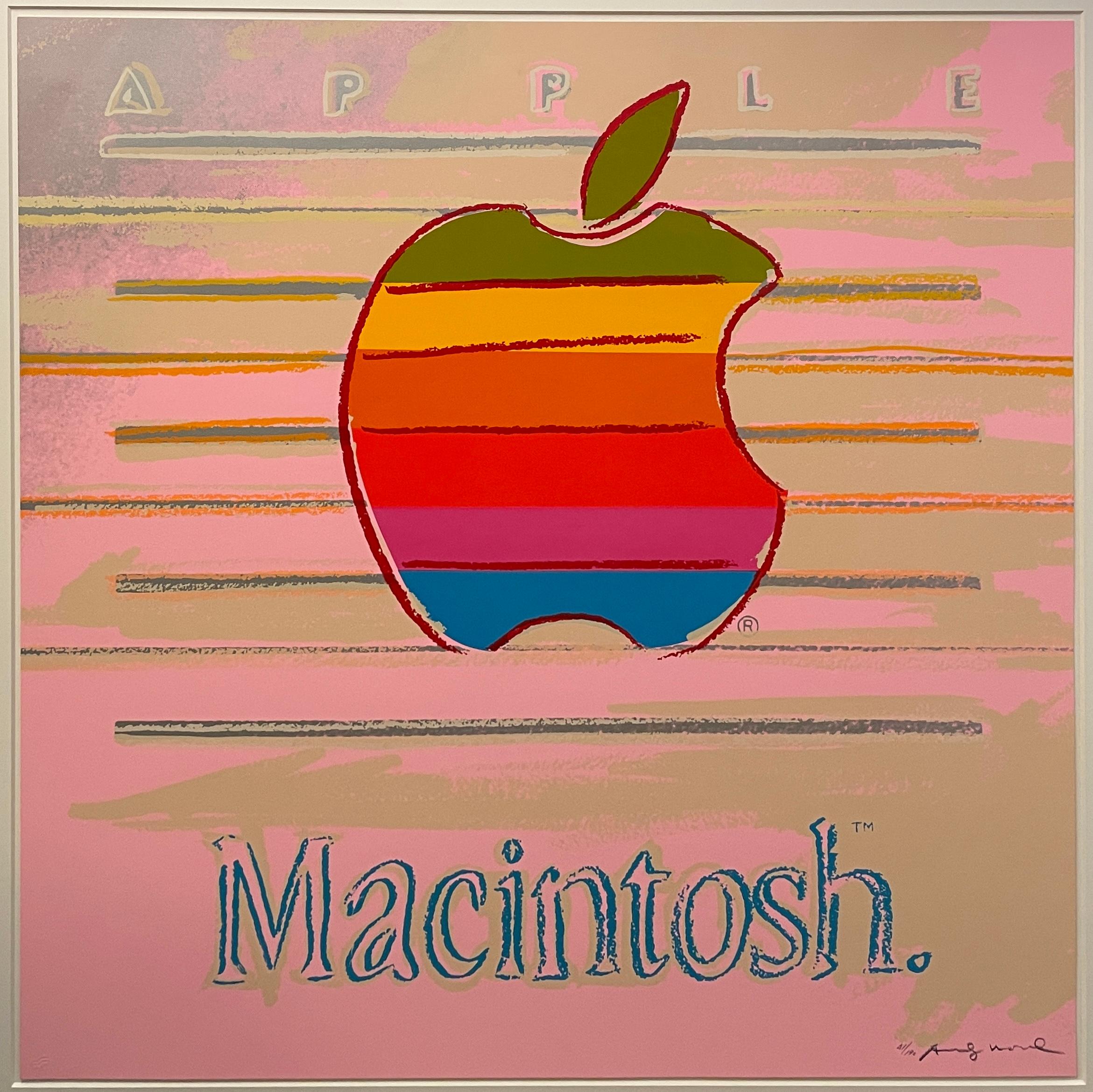 APPLE (F&S II 359) 1985 ADS PORTFOLIO Macintosh Screenprint EXCELLENT CONDITION!