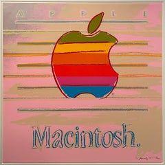 APPLE (F&S II 359) 1985 ADS PORTFOLIO Macintosh Serigrafia ECCELLENTI CONDIZIONI!