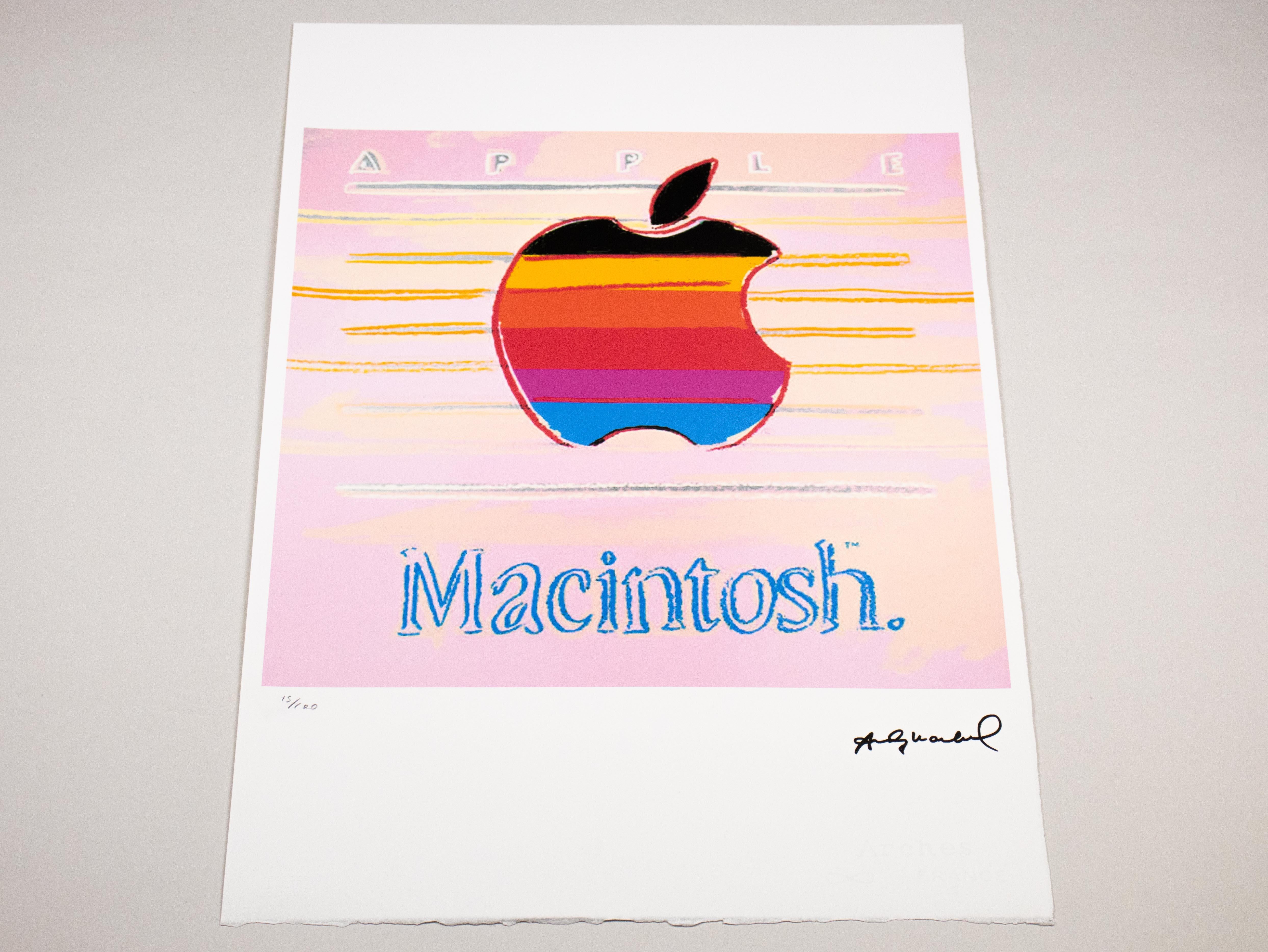 Apple Macintosh - 1983 - Original Lithograph - Limited Edition Print - 15/100 3