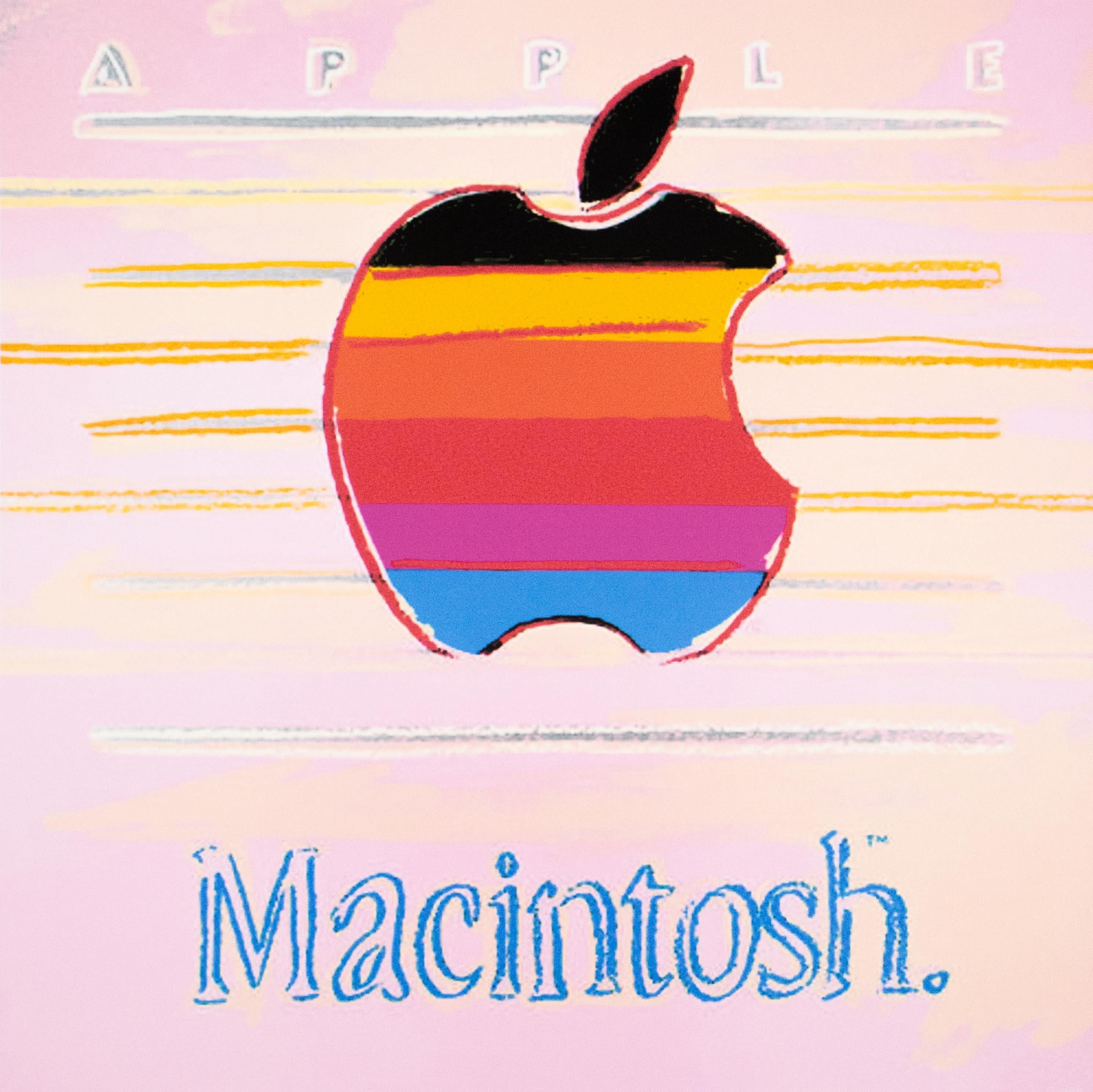 Andy Warhol Figurative Print - Apple Macintosh - 1983 - Original Lithograph - Limited Edition Print - 15/100
