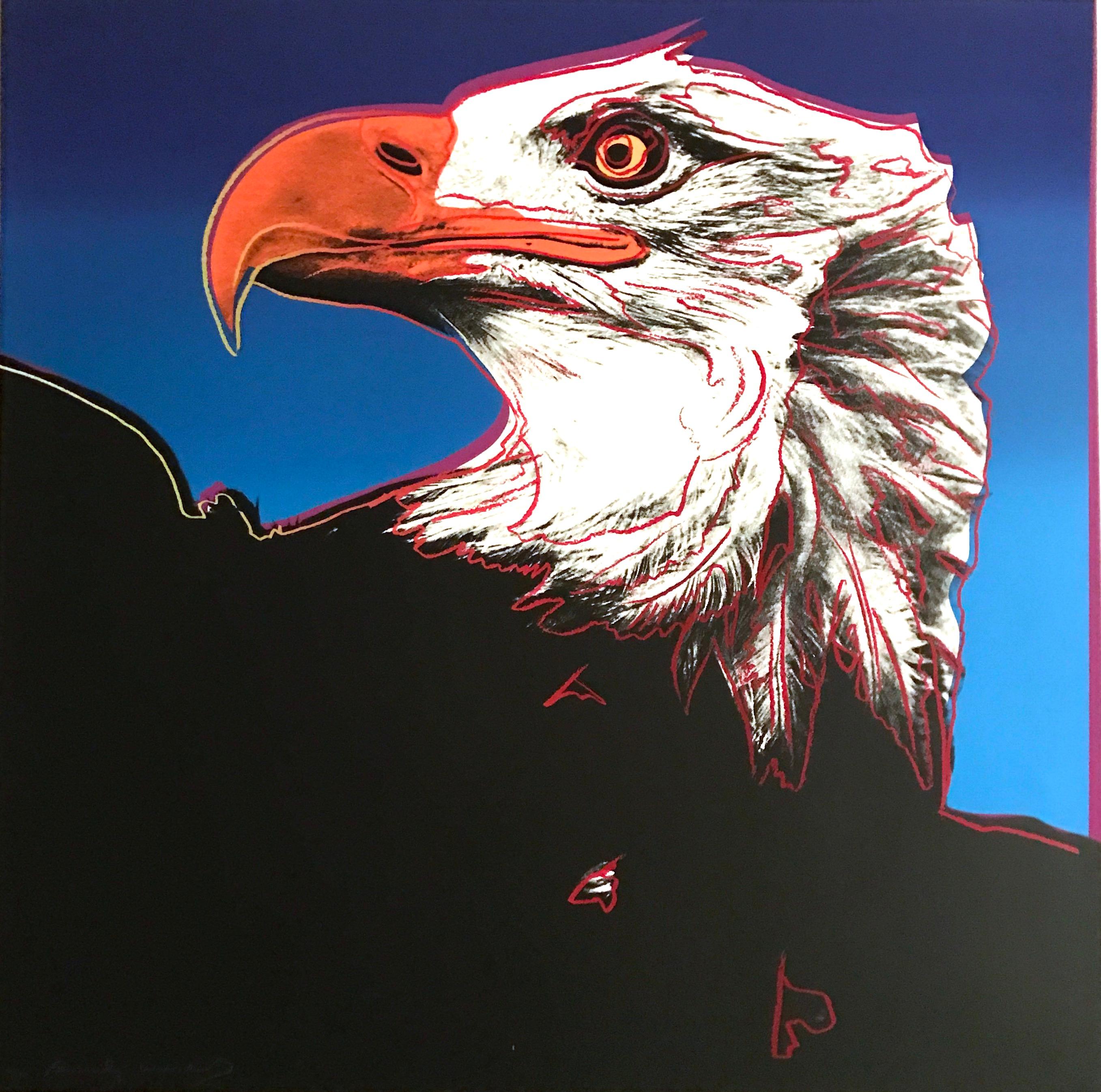 Andy Warhol Print - Bald Eagle, Endangered Species F&S II.296
