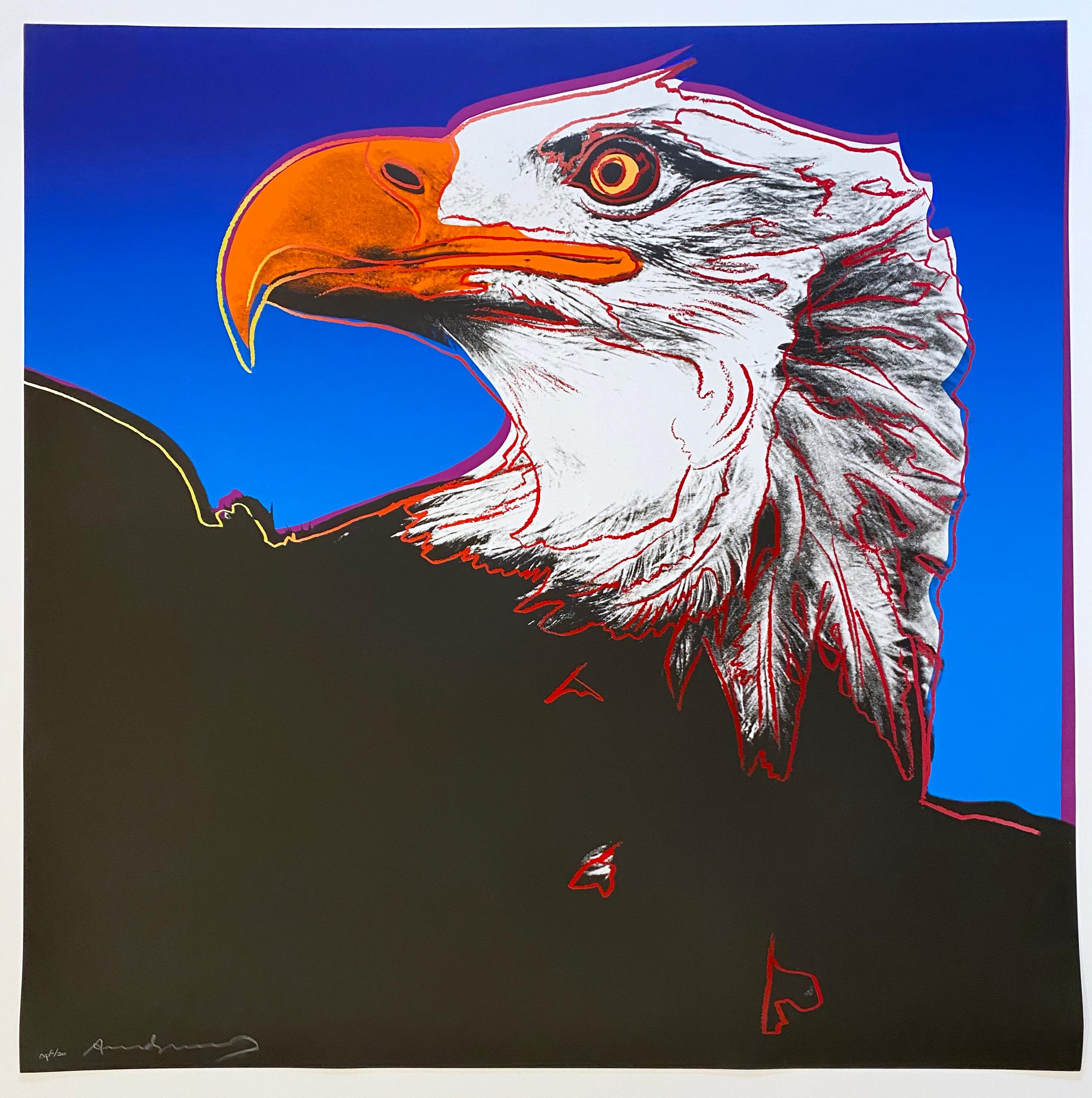 Bald Eagle, from Endangered Species - Print by Andy Warhol