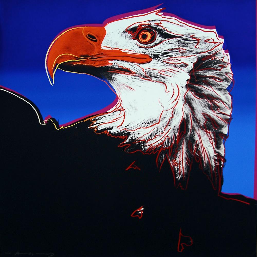 Bald Eagle, from Endangered Species - Print by Andy Warhol
