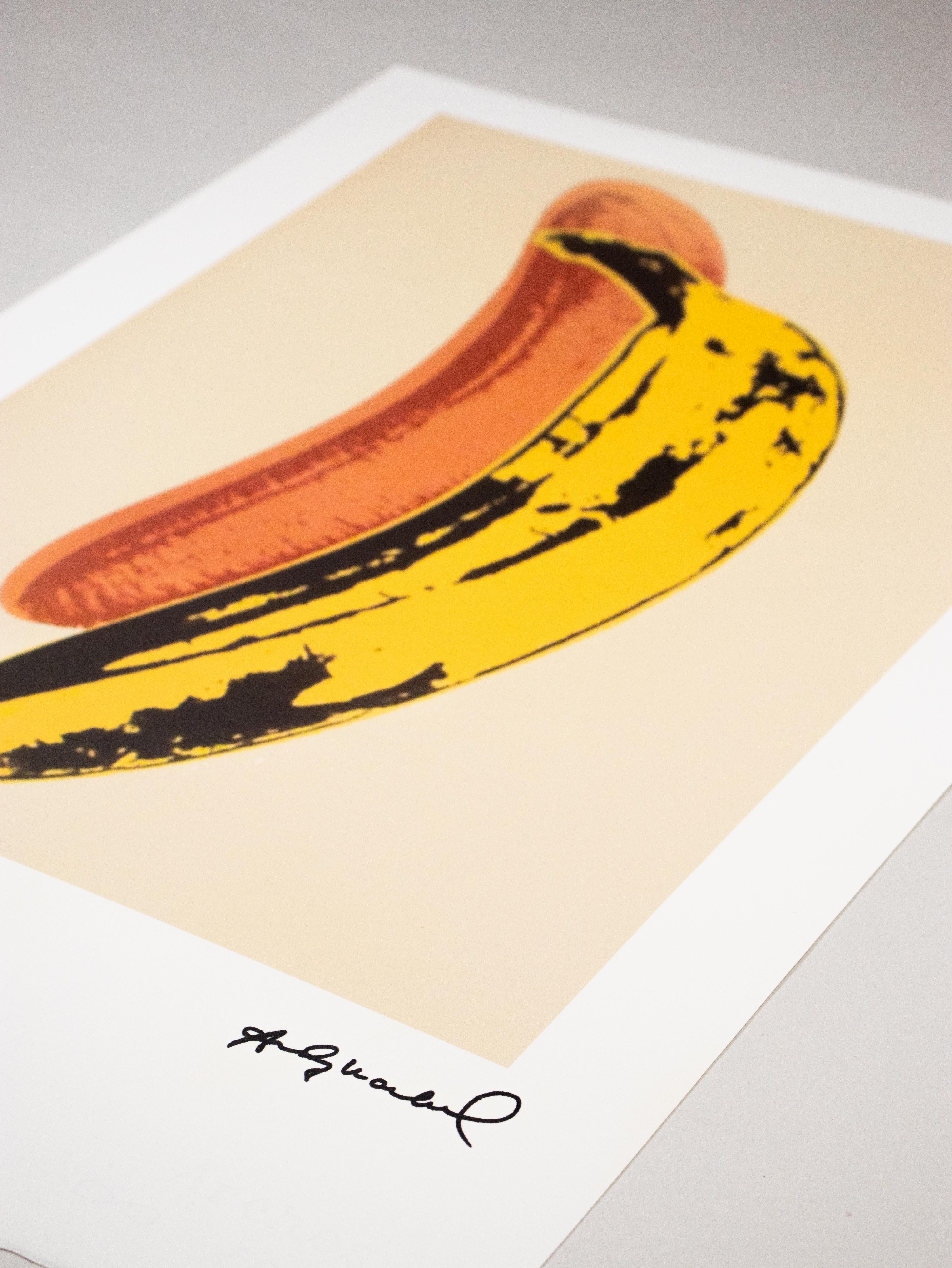 Banana - 1983 - Original Lithograph - Limited Edition Print - 13/100 pcs. 2