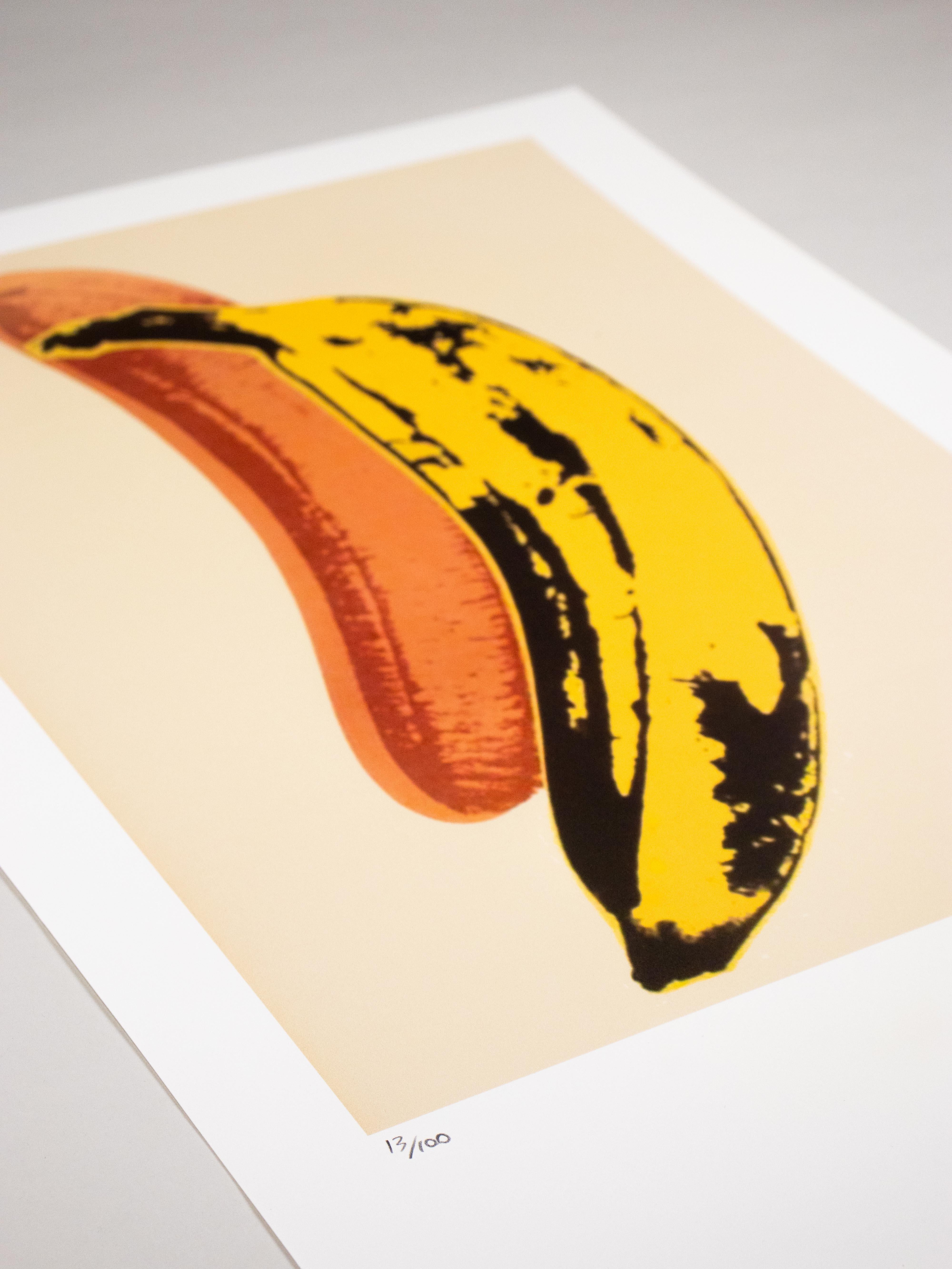 Banana - 1983 - Original Lithograph - Limited Edition Print - 13/100 pcs. 3