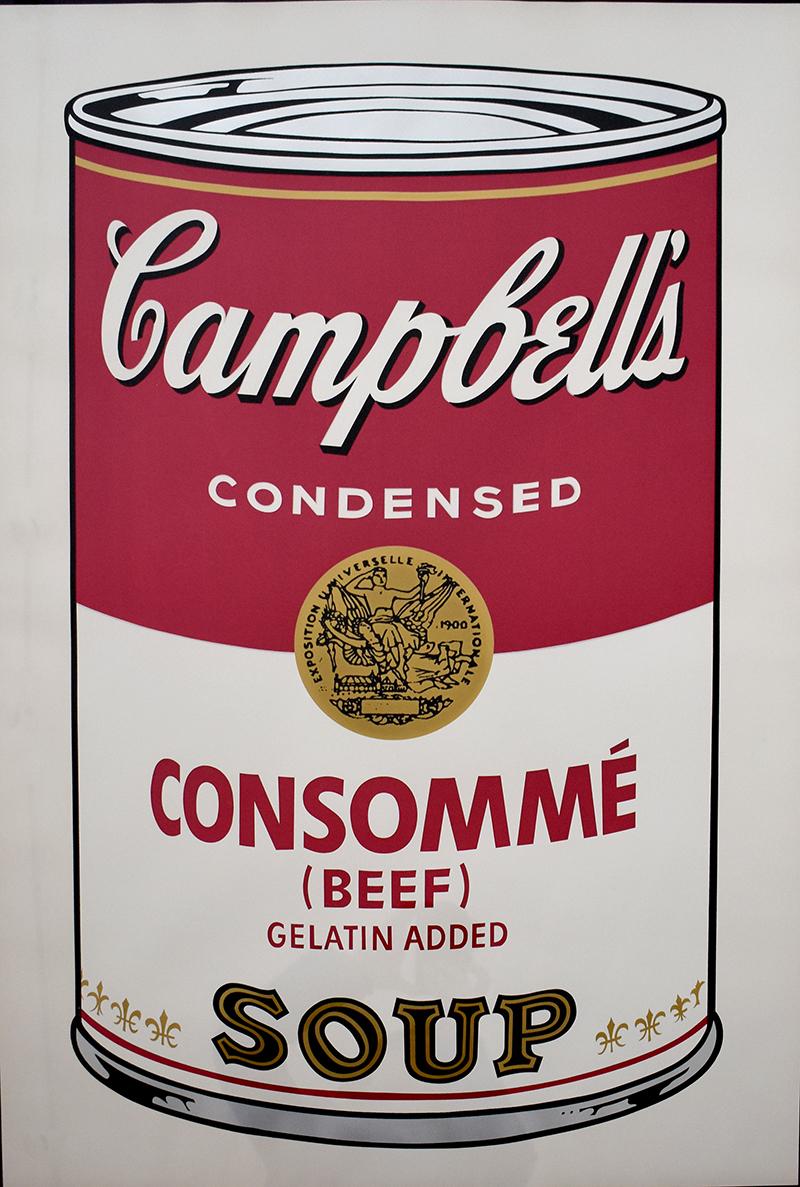  Beef Consommé, from: Campbell’s Soup I - American Pop Art
