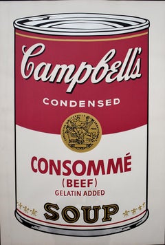 Retro  Beef Consommé, from: Campbell’s Soup I - American Pop Art