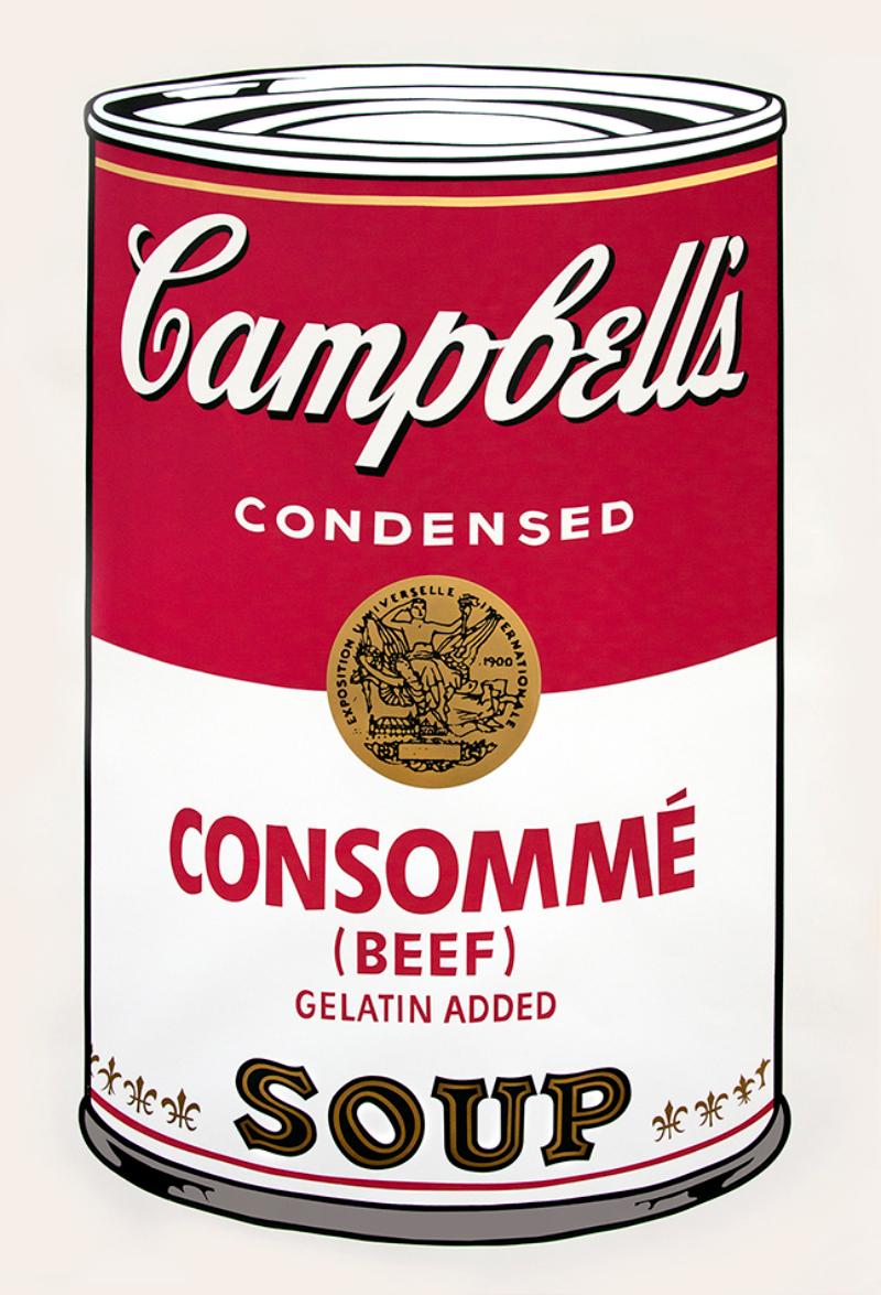 Beef Consommé, from Campbell's Soup Cans I - Print by Andy Warhol