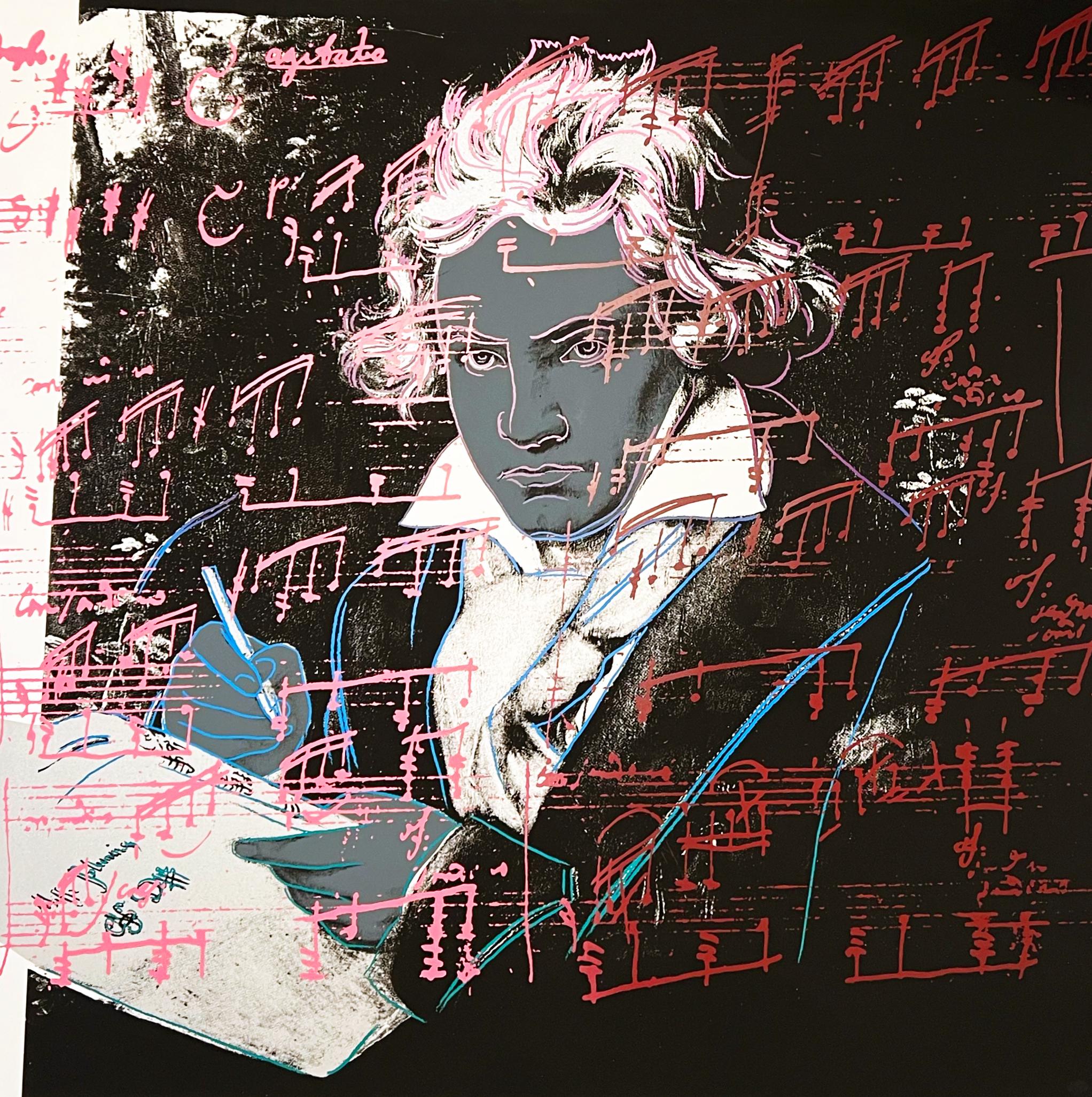 Andy Warhol Print - Beethoven