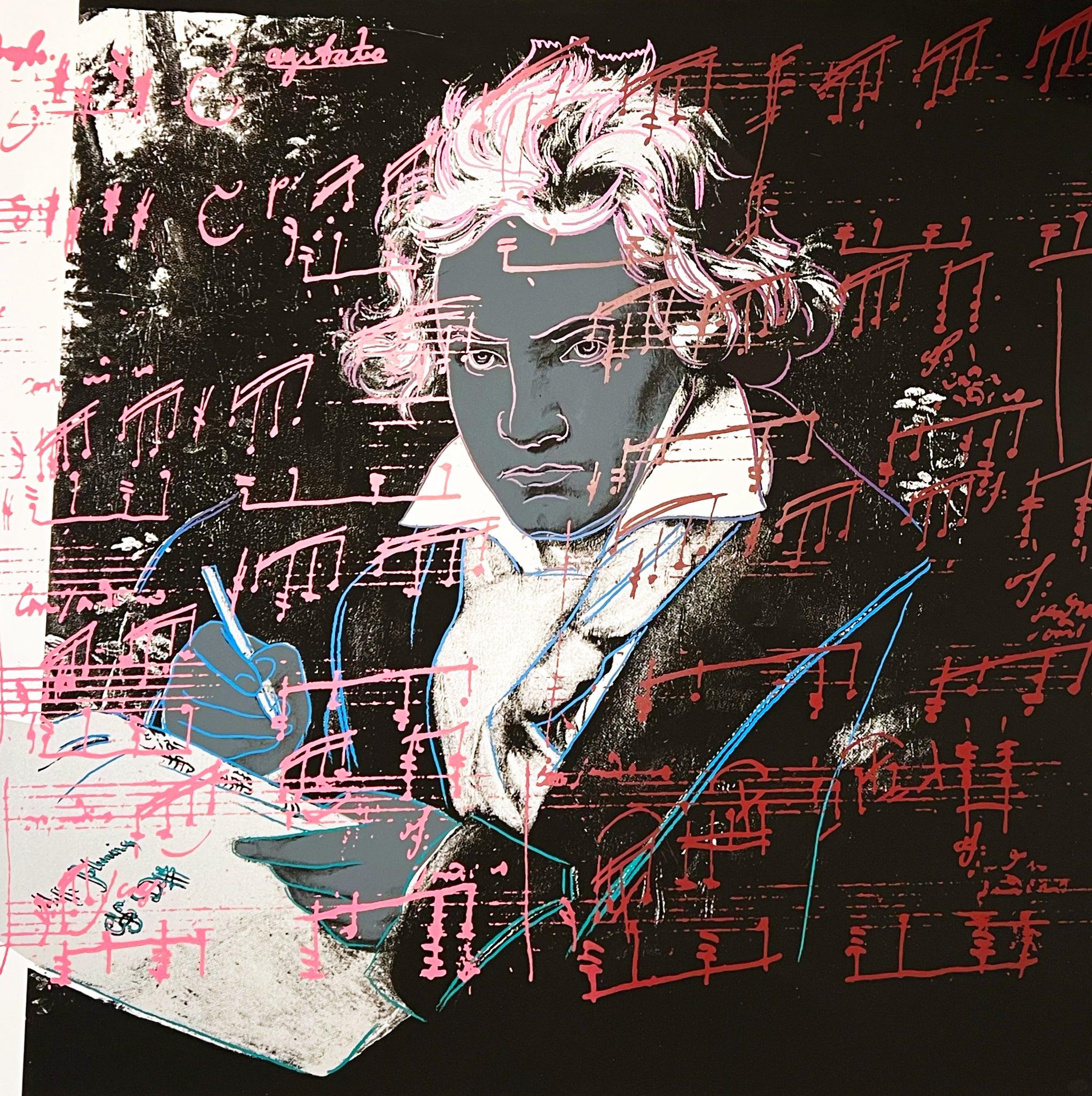 Andy Warhol Print - Beethoven