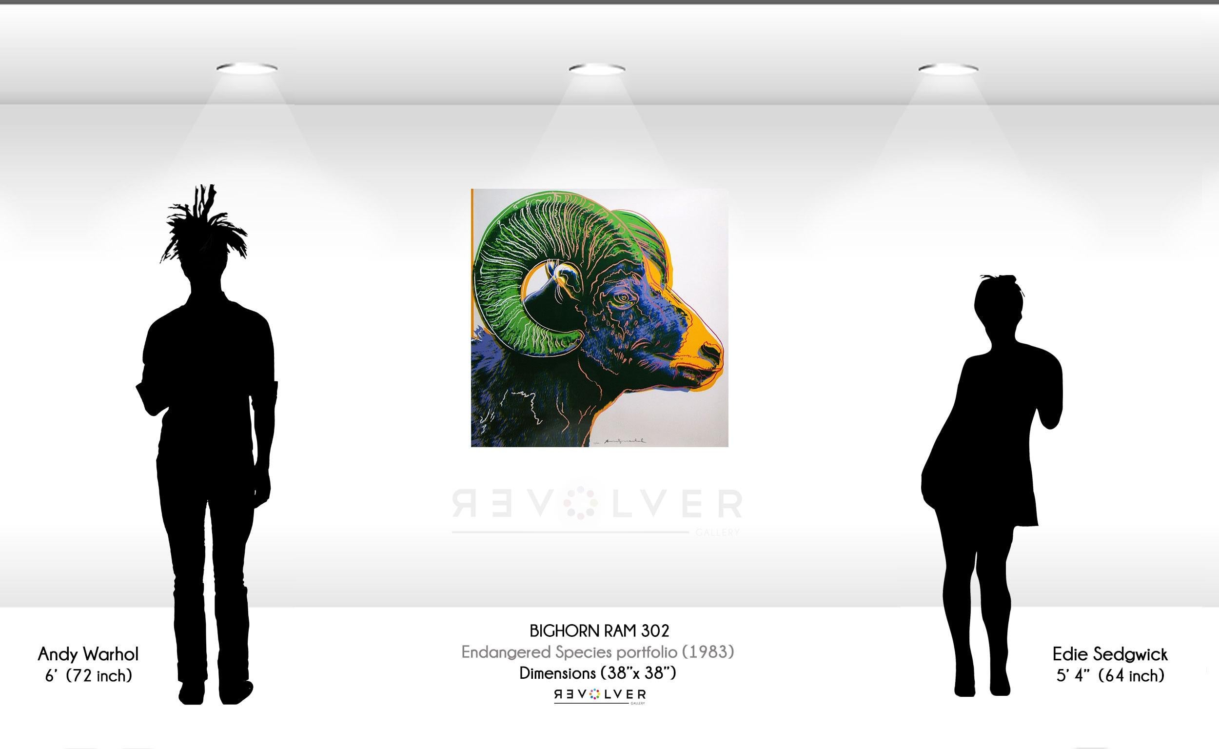 Bighorn Ram (FS II.302) - Pop Art Print by Andy Warhol