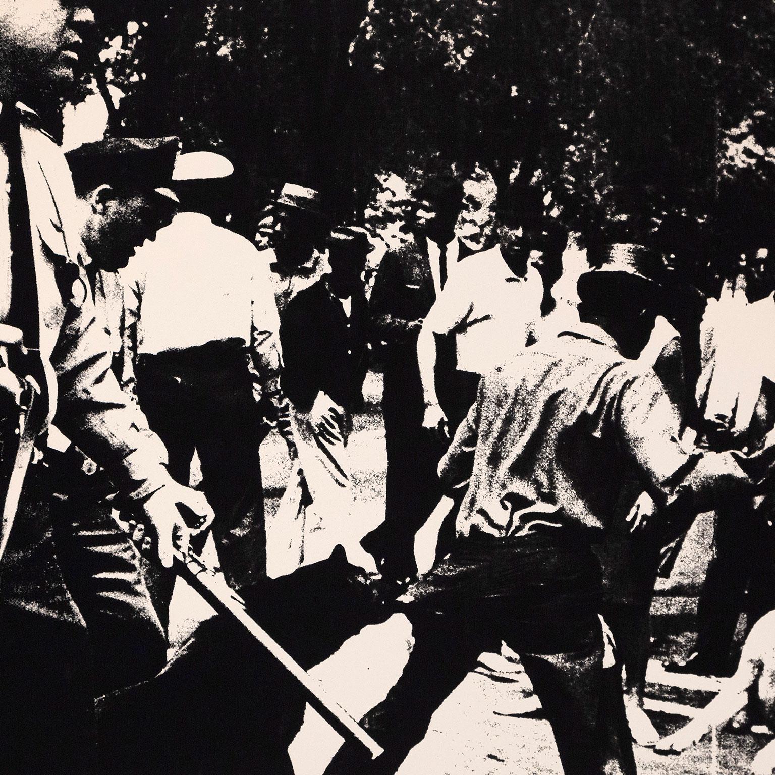 Birmingham Race Riots - Print by Andy Warhol