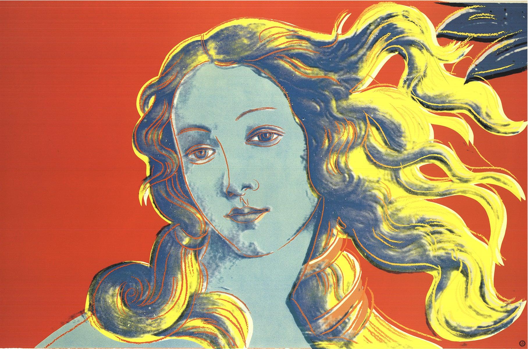 'Birth of Venus-Red' 1995 - Print by Andy Warhol