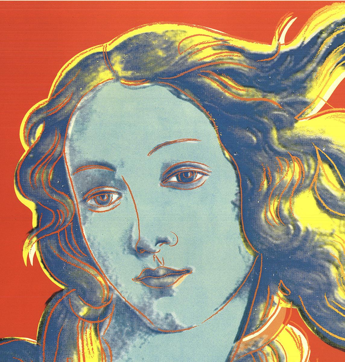 'Birth of Venus-Red' 1995 - Pop Art Print by Andy Warhol