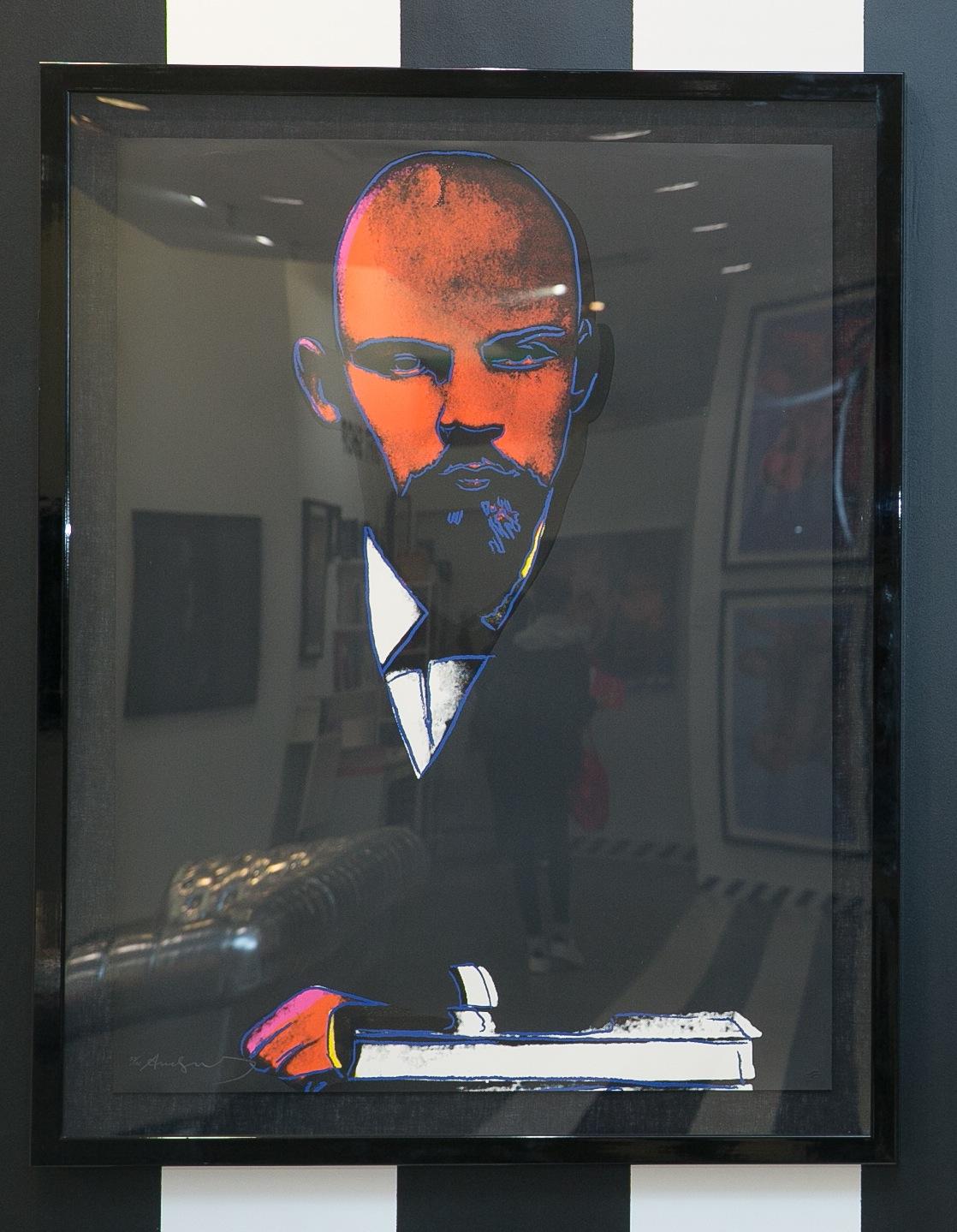 Black Lenin (FS II.402)  - Pop Art Print by Andy Warhol