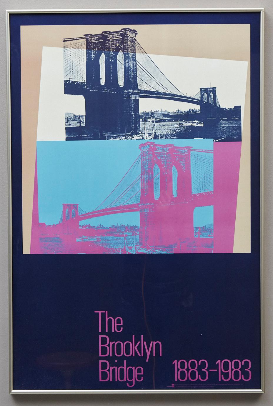 Brooklyn Bridge Centennial 1883 - 1983 - Print by Andy Warhol