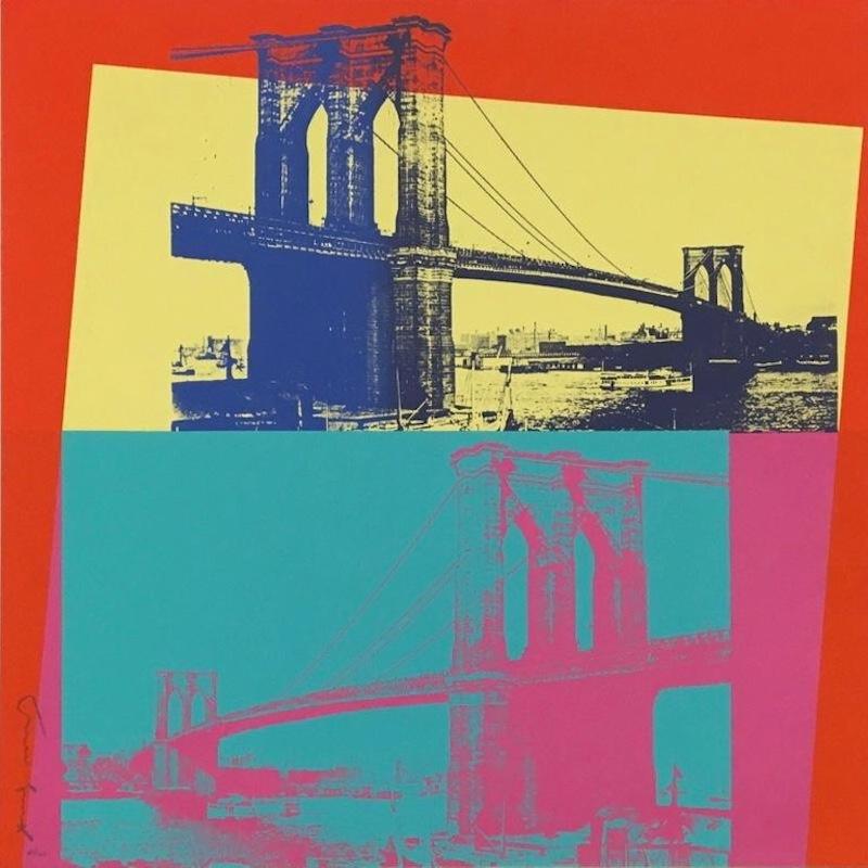 Brooklyn Bridge - Print by Andy Warhol