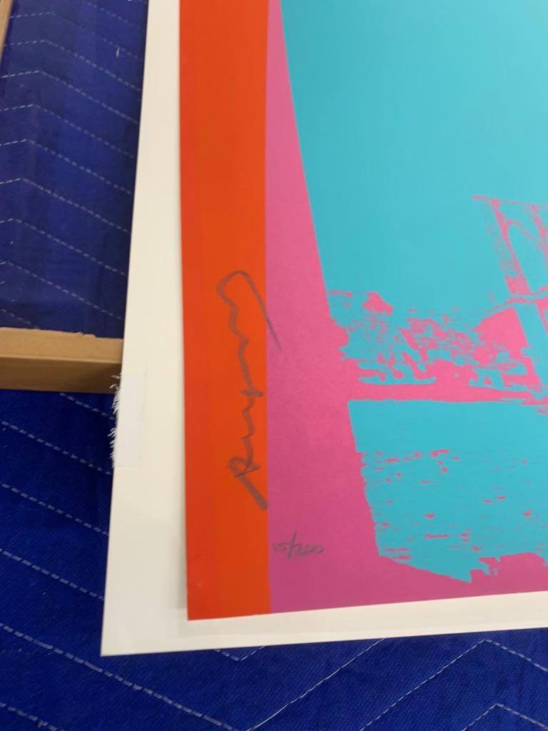 Brooklyn Bridge F&S II.290 - Print by Andy Warhol