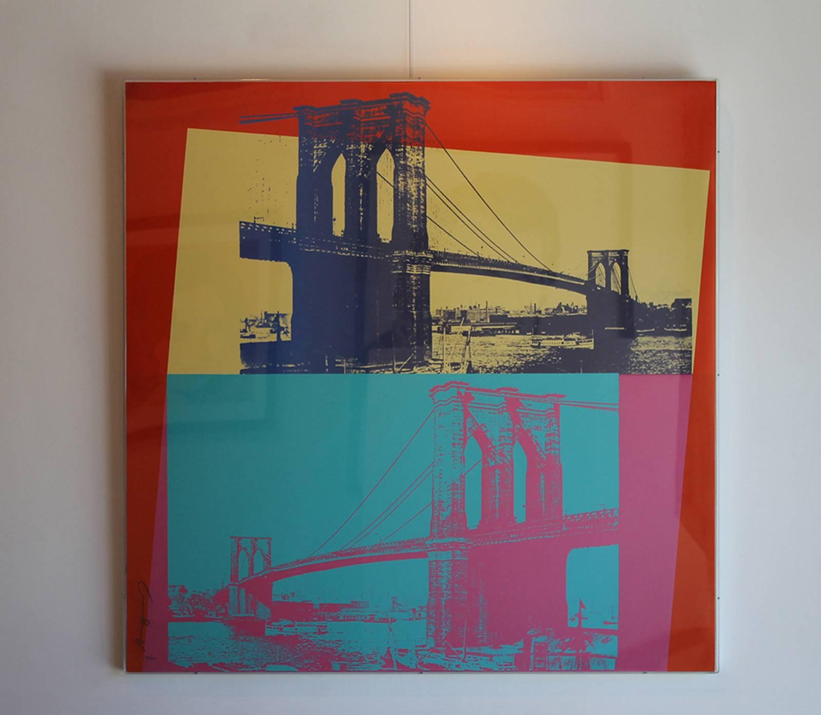 andy warhol brooklyn bridge for sale