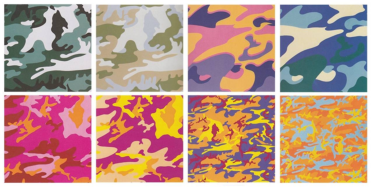 Andy Warhol Print - Camouflage, Complete Portfolio (FS II.406-FS II.413)