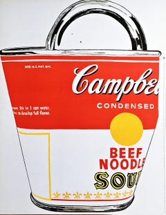 Campbell's Soup Can poster on thin board