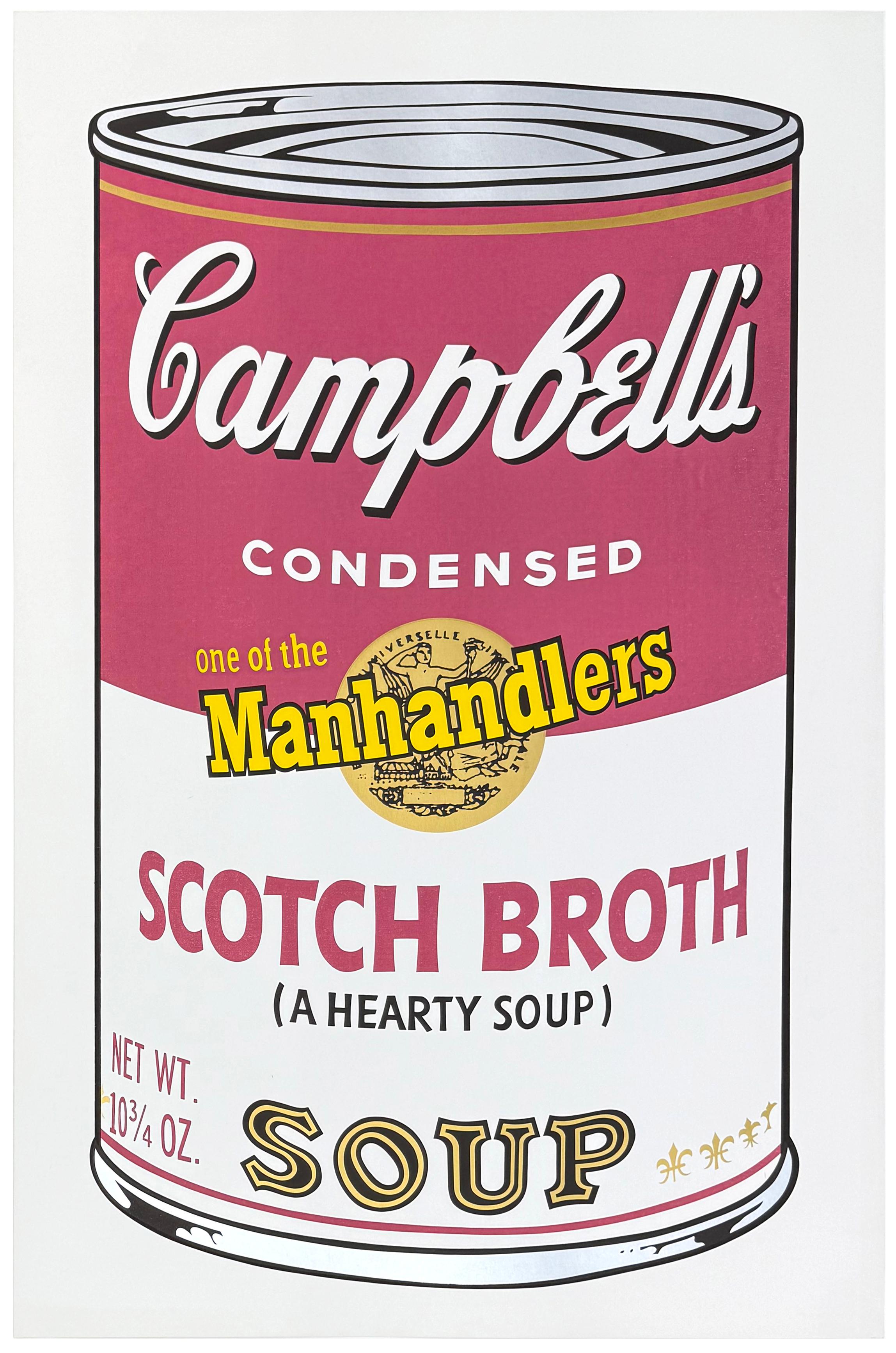 Campbell's Soup Cans II: Scotch Broth FS II.55 (hand signed screen print) - Print by Andy Warhol