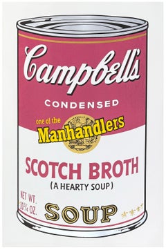Campbell's Soup Cans II: Scotch Broth FS II.55 (hand signed screen print)