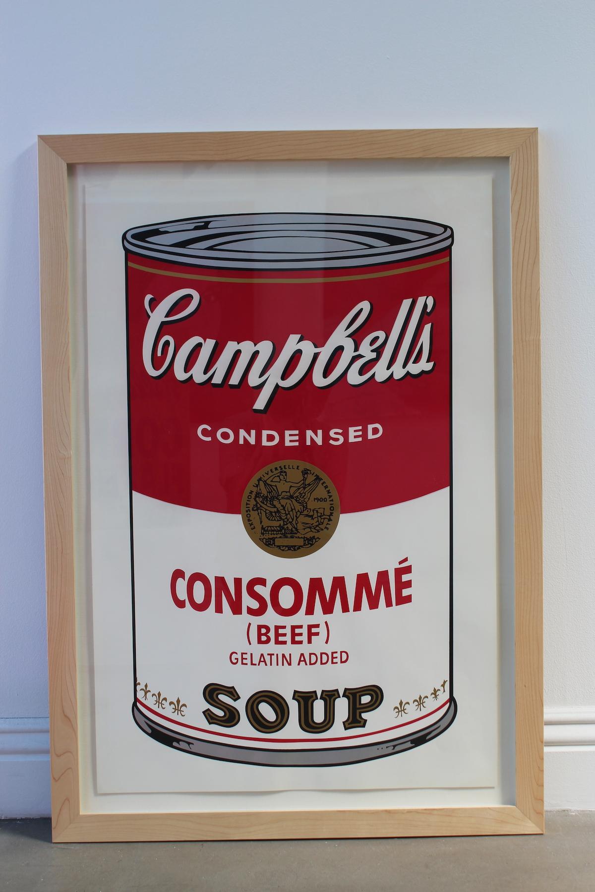 andy warhol soupe campbell