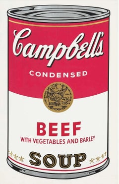 'Campbell's Soup I, Beef' F&S II.49, Original Andy Warhol Screenprint, 1960s