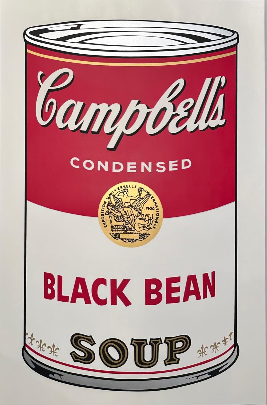 Andy Warhol Print - Campbell's Soup I,  Black Bean F&S II.44