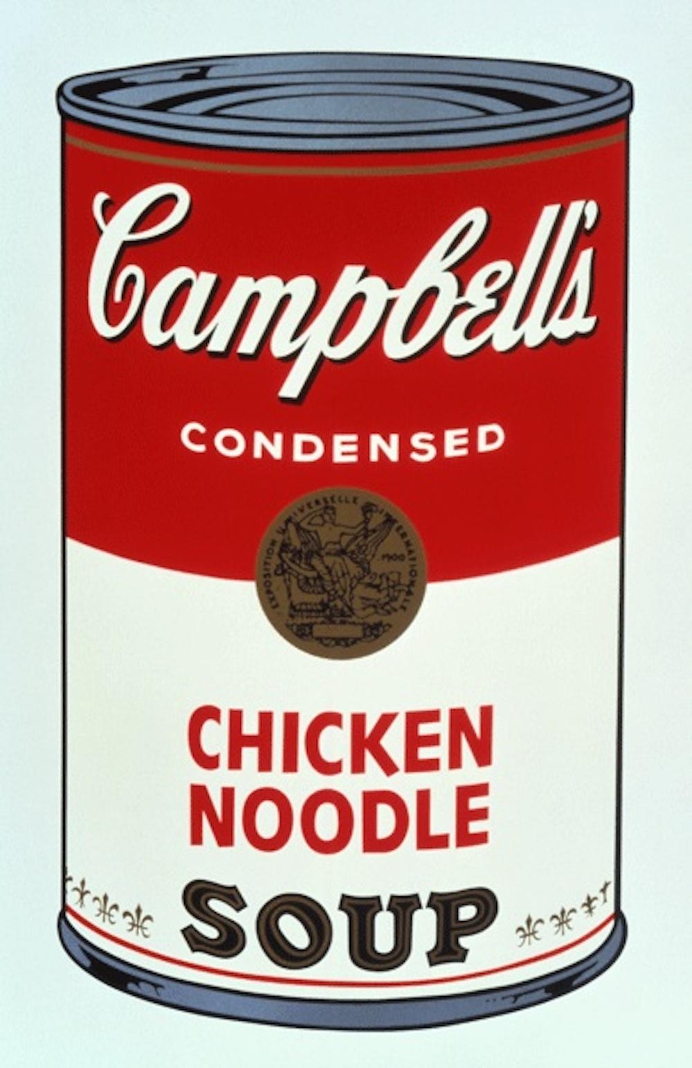 Andy Warhol Still-Life Print – Campbell's Soup I, Hühnernoodle
