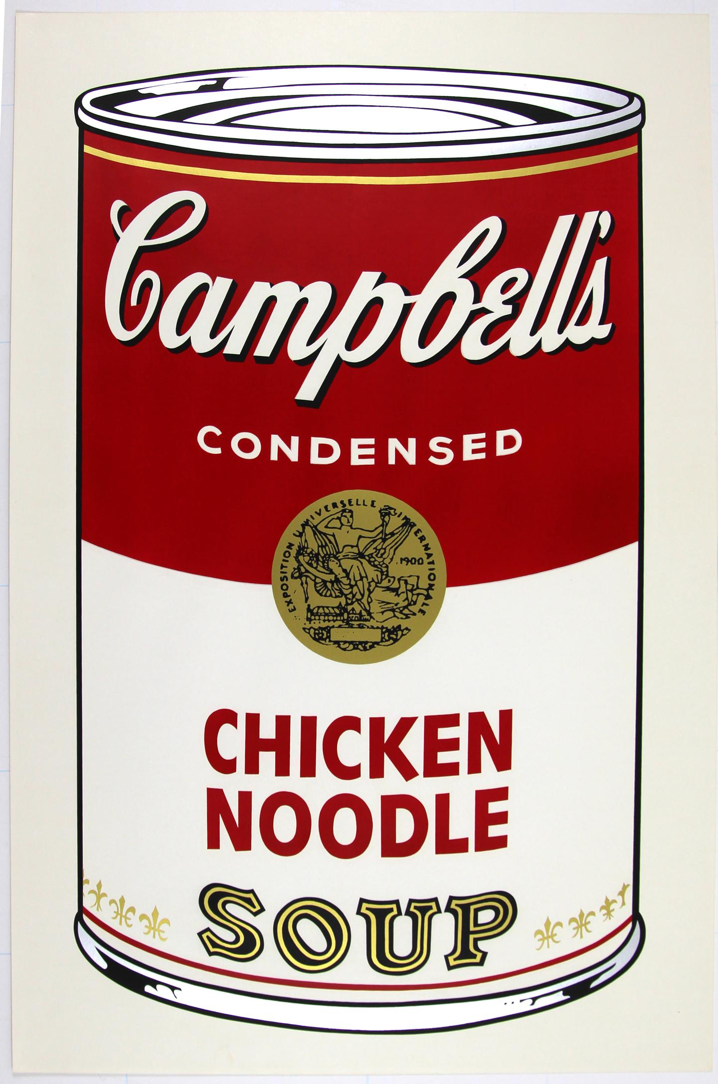 Andy Warhol Interior Print - Campbell's Soup I Chicken Noodle F&S II.45