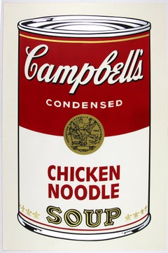 Vintage Campbell's Soup I Chicken Noodle F&S II.45