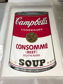 Campbell's Soup I Consomme (Beef) F&S II.52