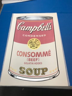 Campbell's Soup I,  Consomme (Beef) F&S II.52