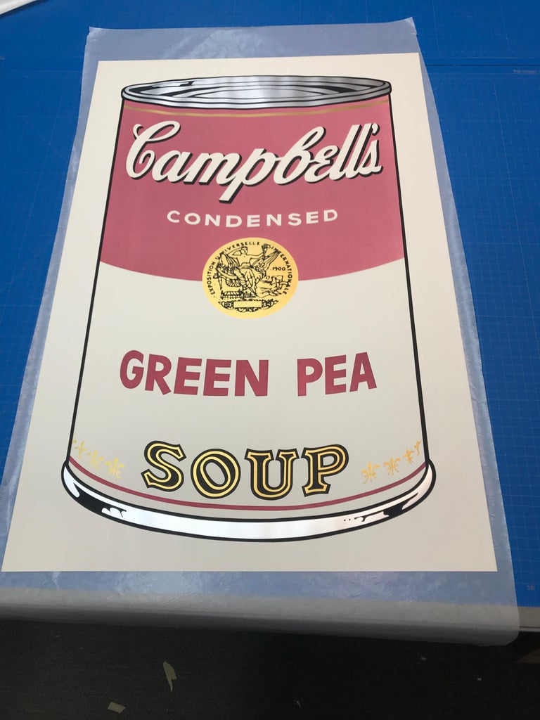 Andy Warhol Campbell's Soup I, Green Pea F&S II.50 For Sale at 1stDibs