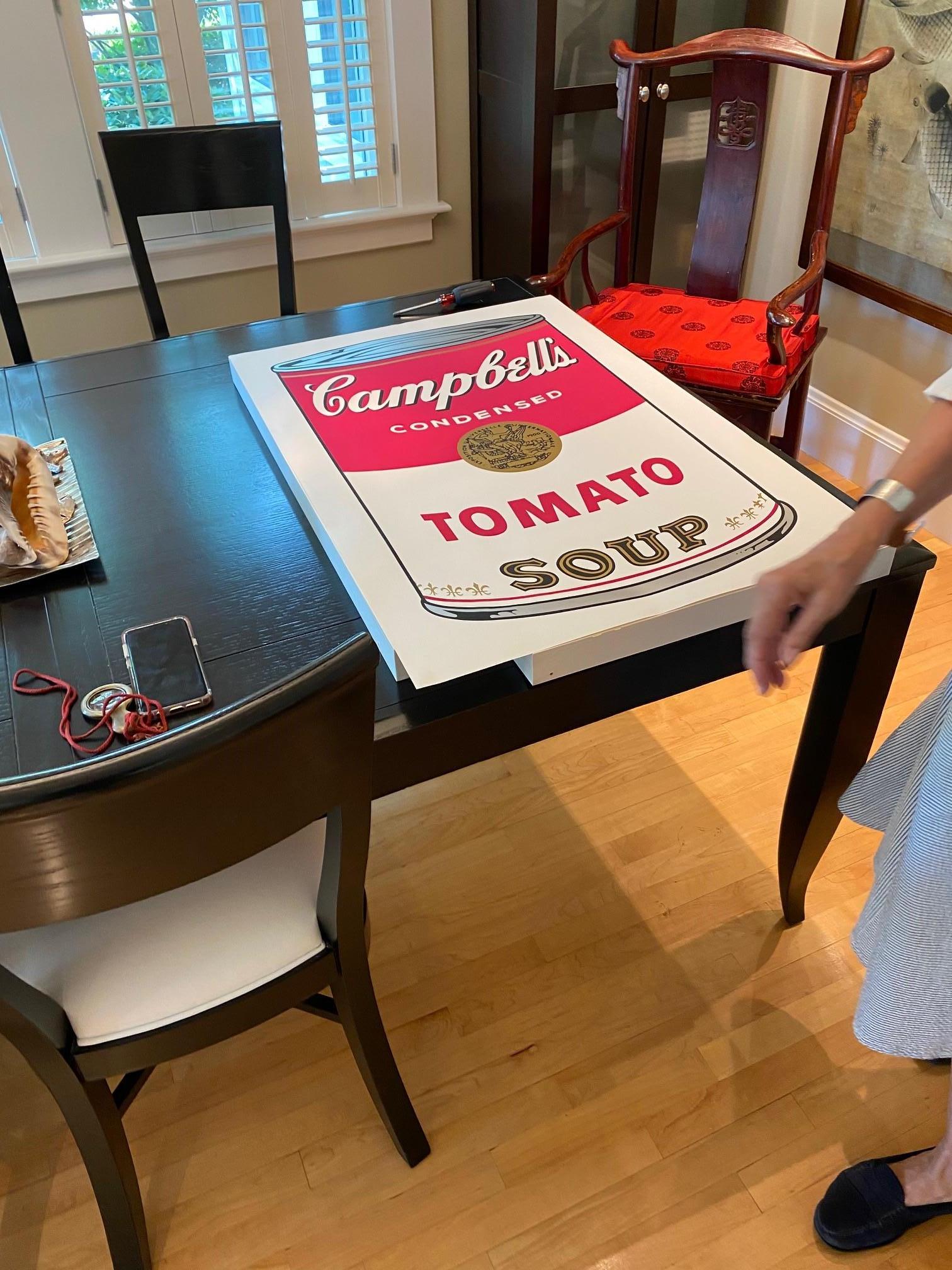 Campbell's Soup I, Tomato F&S II.46 - Contemporary Print by Andy Warhol